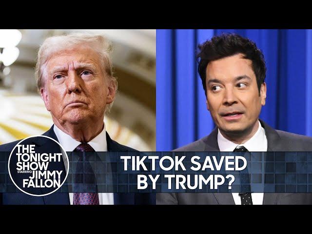 Trump Considers Saving TikTok, Biden Warns of Ultrarich Oligarchy and Rise of Tech | Tonight Show