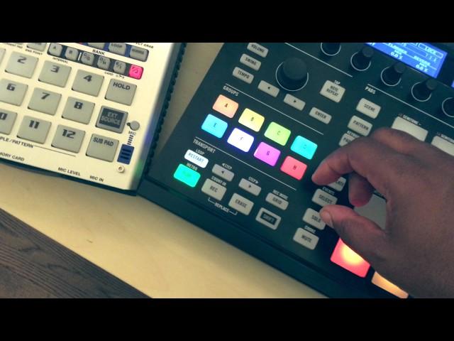 Instagram Bedroom Drum Breaks to SP404 to Maschine Track Idea