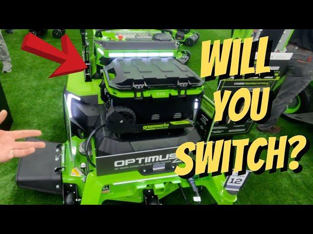 Did Greenworks figure out lawn/landscape battery equipment?