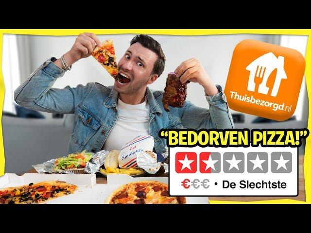 Eten Bestellen bij het SLECHTSTE THUISBEZORGD RESTAURANT!