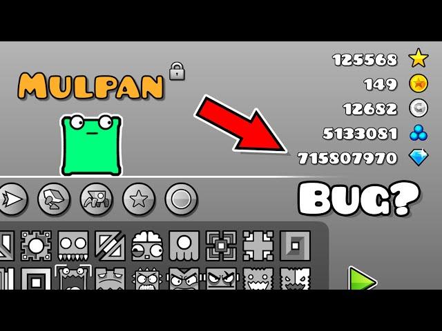 Diamonds bug? | Geometry dash 2.11