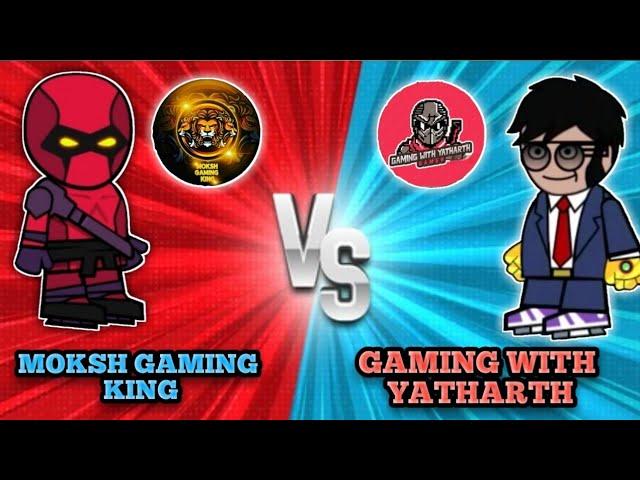 @GamingWithYatharthYT VS MOKSH GAMING KING 1V1 (WHO WINS?)!