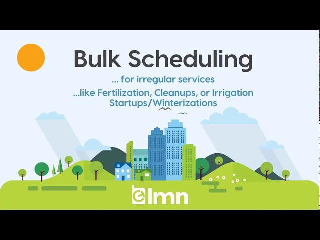 LMN - Bulk Scheduling - (Irregular)