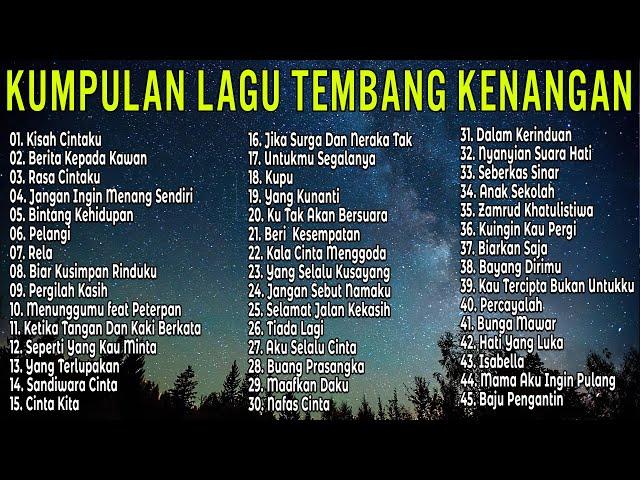 Kumpulan Lagu Nostalgia Populer | Kumpulan Lagu Tembang kenangan | Lagu 80an 90an