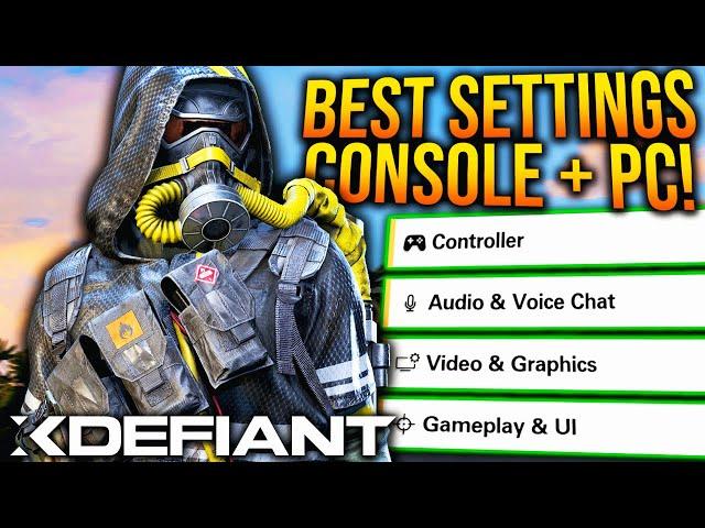 XDefiant: The BEST SETTINGS You NEED To Be Using! (XDefiant Controller, Graphics, & Audio Settings)