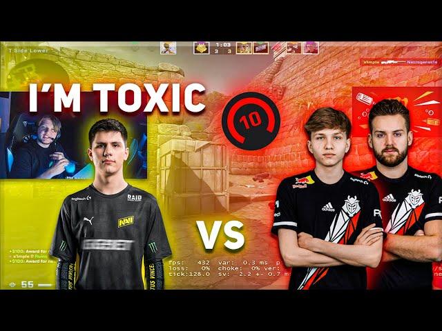 S1MPLE AND B1T GOT DESTROYED BY M0NESY AND NIKO! (FPL)