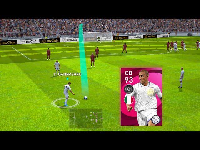 eFootball Pes 2022 Mobile New Update | Cannavaro Trick | Potw