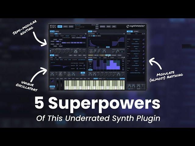 5 Superpowers Of This Underrated Synth Plugin ‍️ | Synthmaster 2