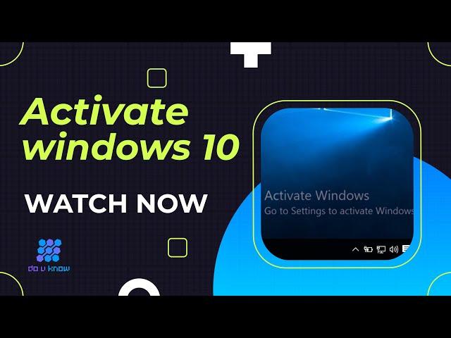 How to activate windows 10 pro without product key offline (Latest)