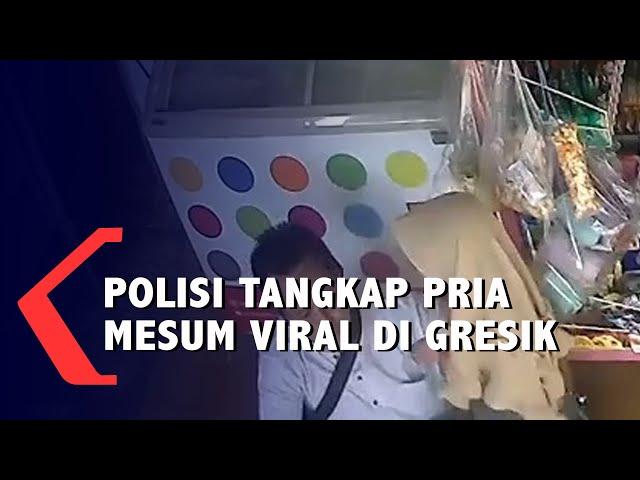 Viral! Aksi Duda Mesum Cabuli Anak Dibawah Umur Terekam CCTV di Gresik