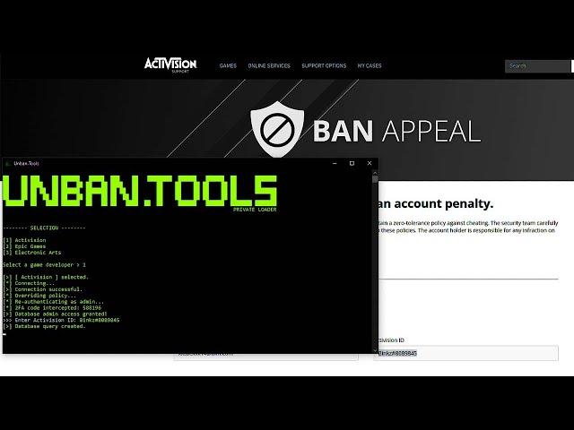 How to UNBAN a COD Account