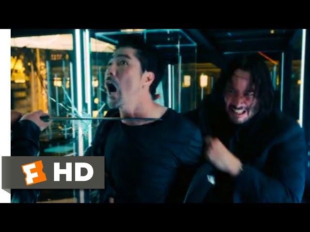 John Wick: Chapter 3 - Parabellum (2019) - Glass Room Fight Scene (8/12) | Movieclips