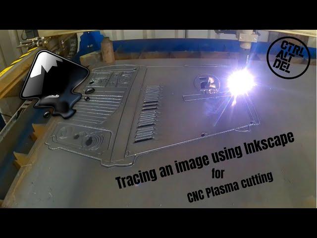 Beginner Tutorial on tracing a photo using Inkscape, for CNC Plasma Cutting