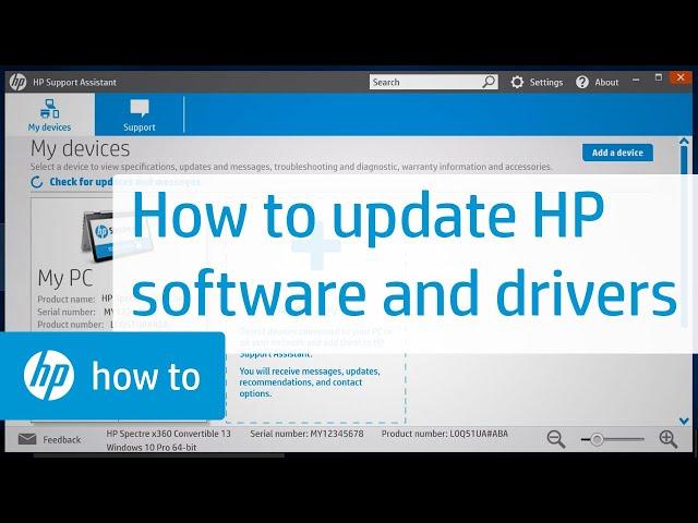 Updating HP Software and Drivers | HP Support | HP Support