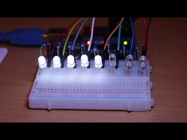 Binary arithmetic and port manipulation on arduino