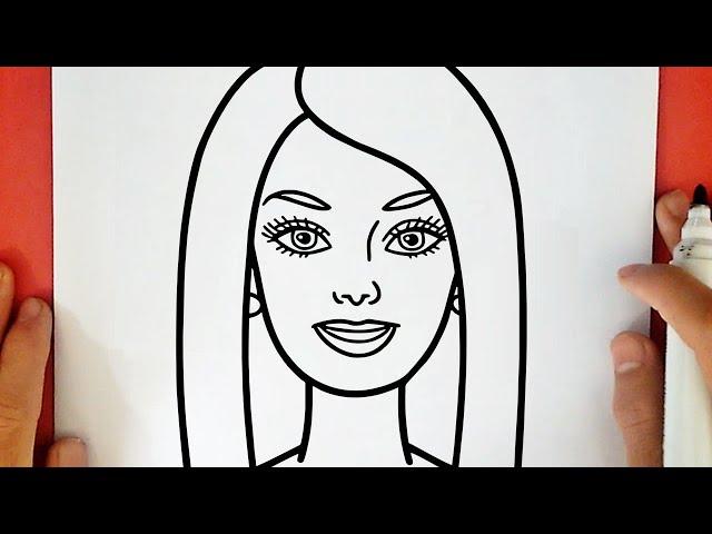 HOW TO DRAW BARBIE