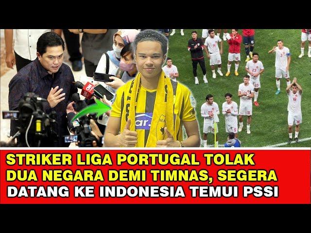 Bikin terharu, Topskor Liga Kasta Portugal tolak dua negara demi bela Indonesia️Kabar baik Timnas