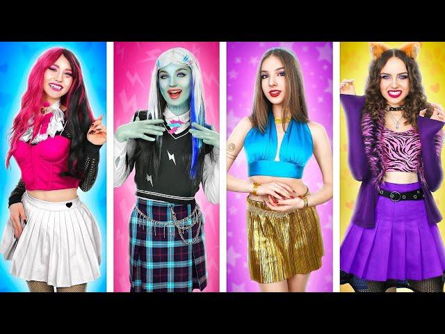 Wir sind in der Monster High! Wie man in der Schule beliebt wird