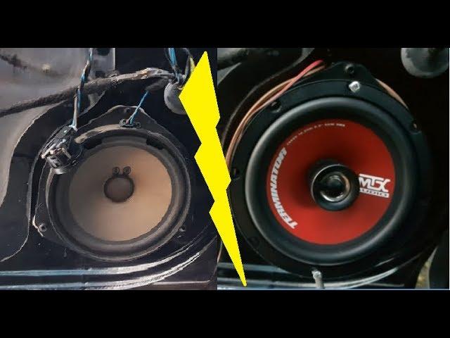 CHANGE FRONT SPEAKER Opel Corsa D