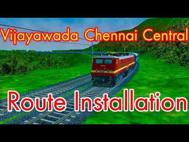 Download and Install Chennai Vijayawada Route Microsoft Train Simulator