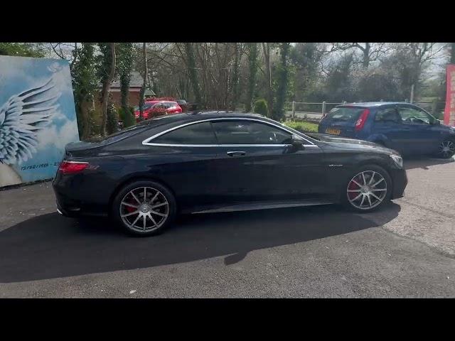 S63 AMG COUPE C217  5.5 v8 BI-TURBO EXHAUST SOUND