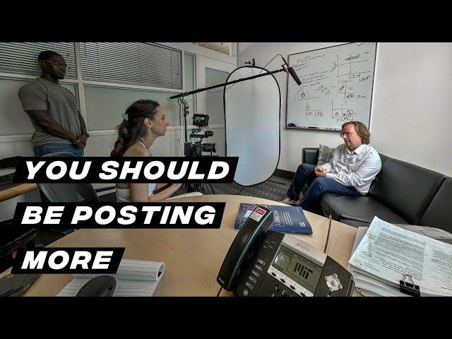 Why You Should Be Posting More Content | Vlog 007