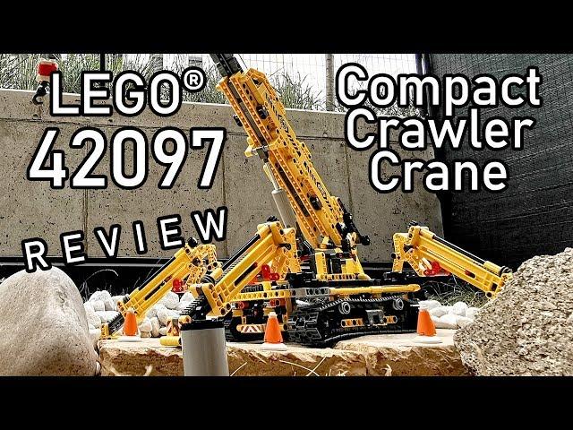 New LEGO Technic 42097 Review | Compact Crawler Crane | LEGO 42097 Functions Functionality