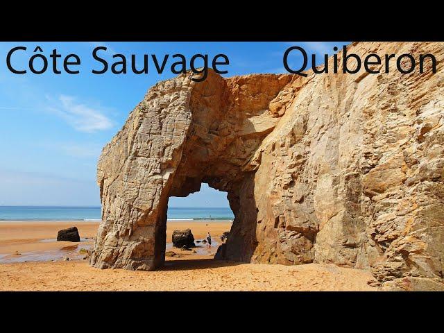 Côte Sauvage de Quiberon - Incredible beaches and a spectacular rock arch | Northern France Part 18