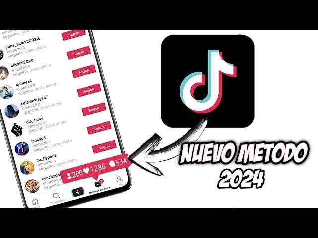 {TRUCO} PARA TENER SEGUIDORES EN TIKTOK / FACIL Y RAPIDO 2024