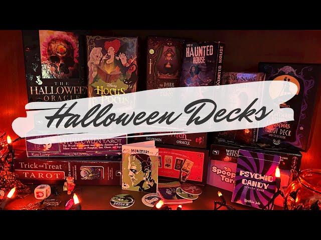 Halloween Decks, Charms & more! Relaxing Collection Video ️