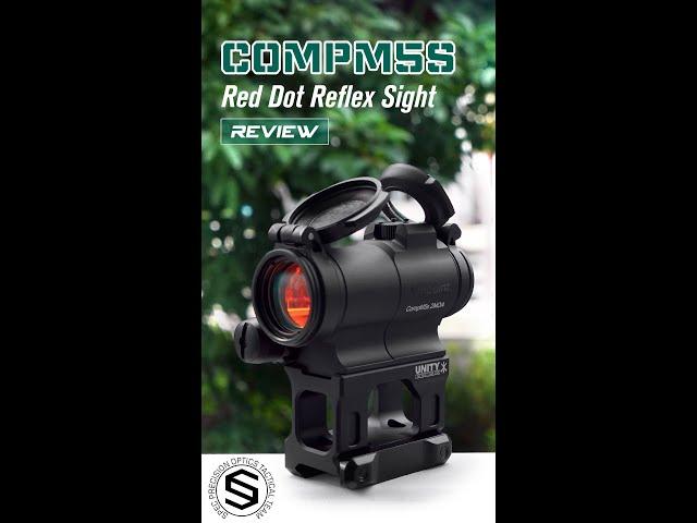 SPECPRECISION EVOLUTION GEAR COMP M5S RED DOT SIGHT #airsoft #red dot sight #tactical