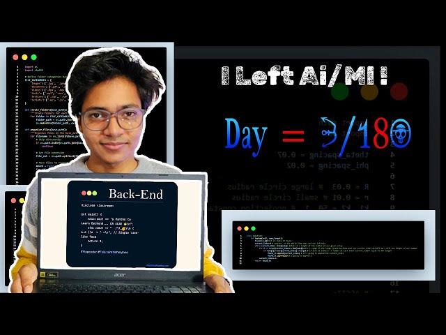 DAY 3️⃣: Learning Backend Dev in 6 Months  TO ( Land An Internship )