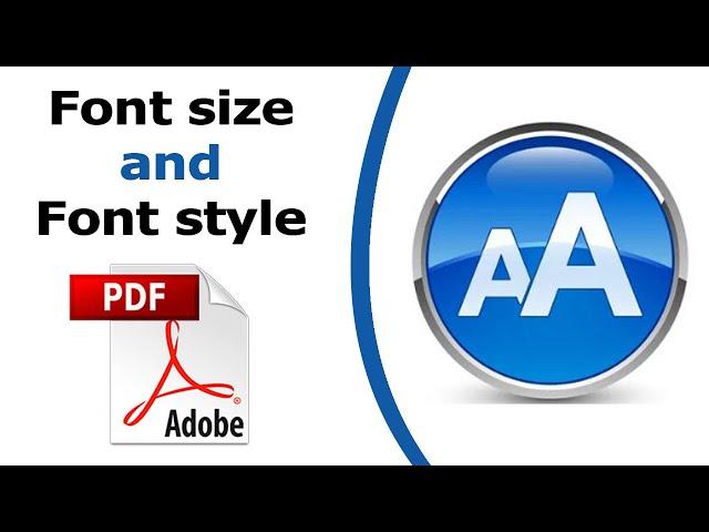 How to change font size in pdf using adobe acrobat pro dc