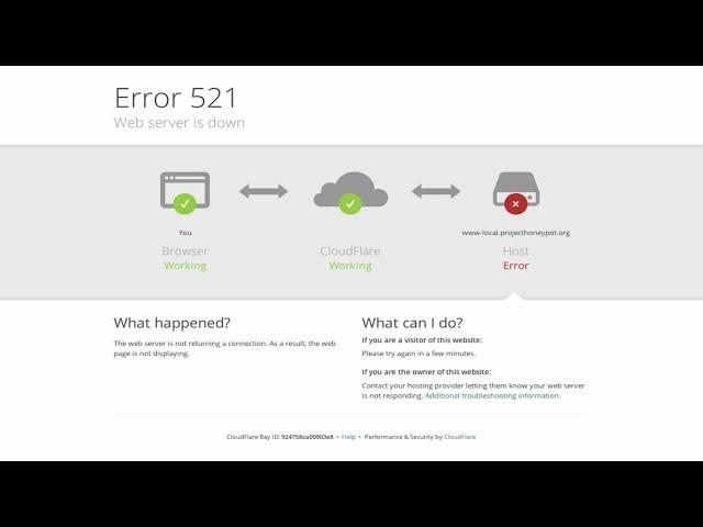 Error 521 Cloudflare, ¿Qué es y cómo solucionarlo? [Tutorial]