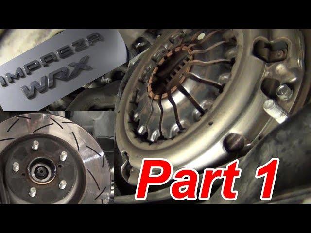 BEST Subaru Clutch How -to Replace Part 1 briansmobile1