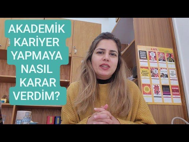 AKADEMİK KARİYER YAPMAYA NASIL KARAR VERDİM/ ALES VE YDS SÜRECİMİ ANLATIYORUM