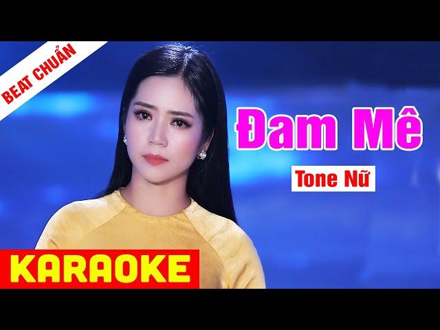 KARAOKE Đam Mê Tone Nữ - Beat Chuẩn Hoàng Hải | Võ Hoàng Karaoke