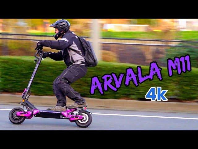 Arvala M11 Electric Scooter Review: The Future Of Sustainable Transportation  * 5k Hollywood Style*