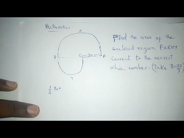 How to find the area of an enclosed region