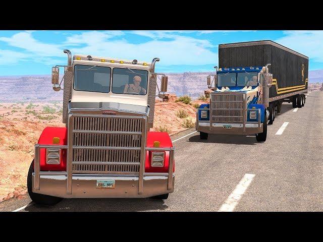 Truck Crashes #7 - BeamNG DRIVE | SmashChan