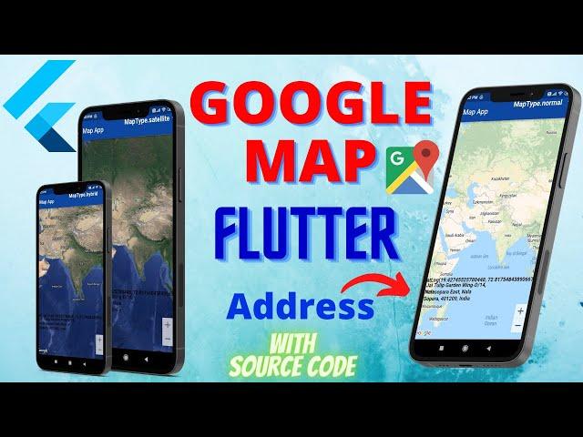 #2022  use google map in flutter