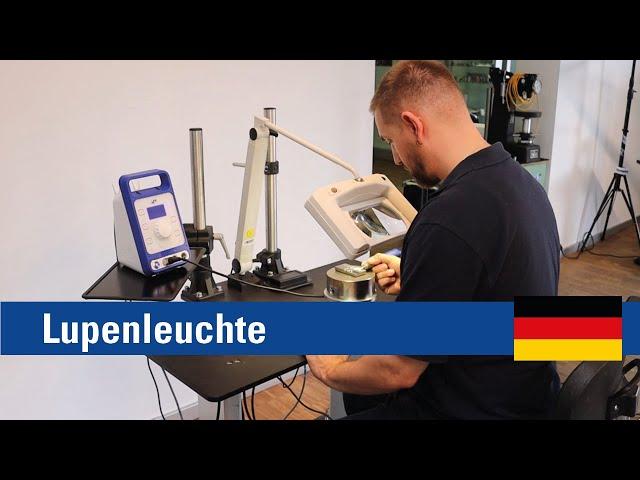 Lupenleuchte LED Premium | Anwendungsvideo