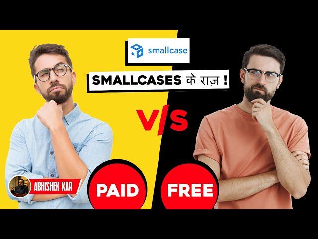 FREE smallcase Vs Paid Smallcase | SHOCKING facts | Abhishek Kar