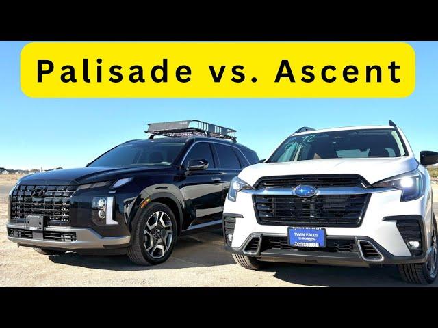 2025 Hyundai Palisade vs. Subaru Ascent | Side by Side Review