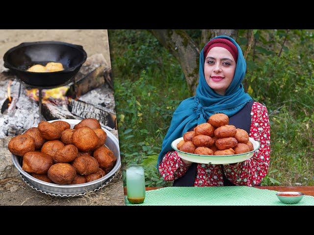 CHICKEN PIROZHKI | Delicious Homemade Fried Buns | Rural Cuisine