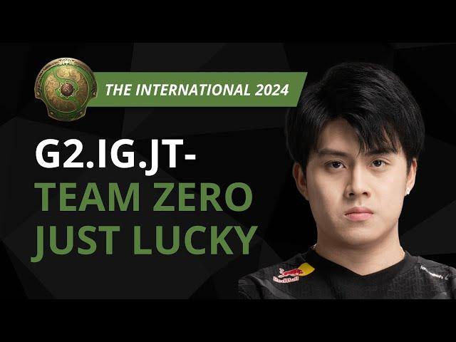 G2.iG JT-: Team Zero Just LUCKY! - Dota 2 TI 2024 Interview