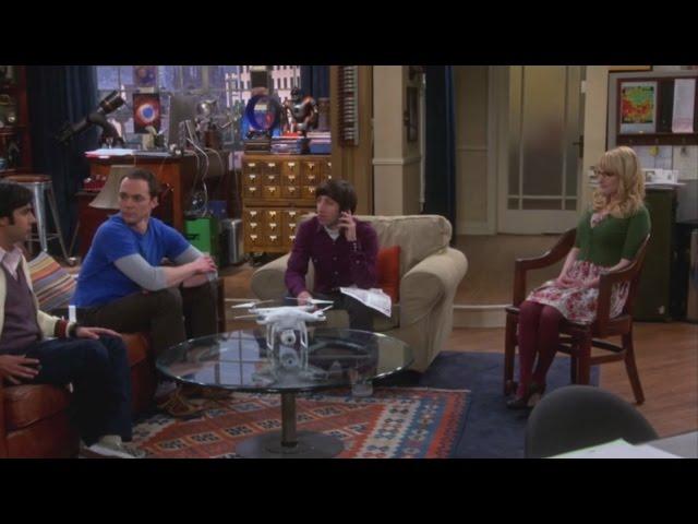 The big bang theory - Howard call to tech support (Raj funny moment)