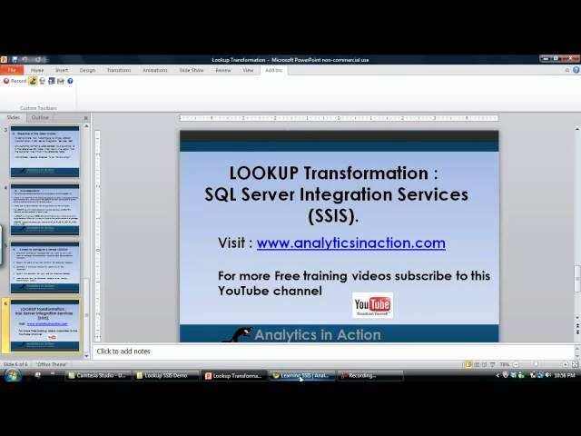 Lookup Transformation in SQL Server Integration Services (SSIS)