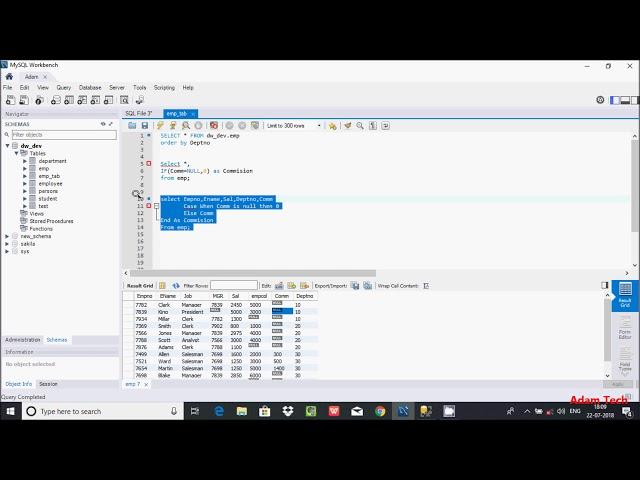 MySql 12 | CASE Function in MySql