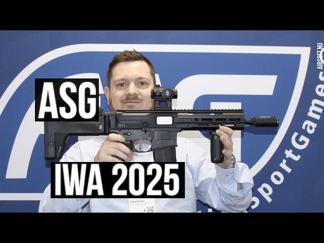 IWA 2025: ActionSportGames (ASG) airsoft releases 2025